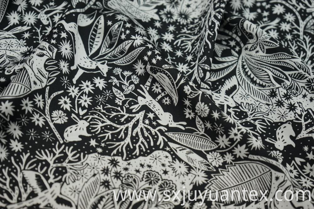 Sea Island Weft Way Print Fabric